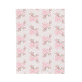 Rosa Beaux Pink Velveteen Plush Blanket