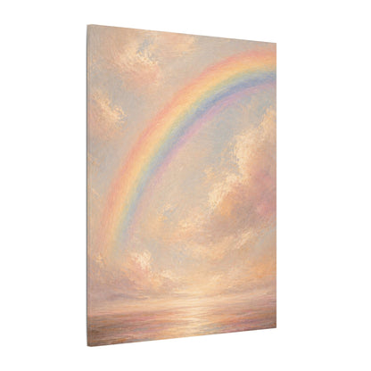 Rainbow Horizon Canvas Print — Matte Stretched Canvas