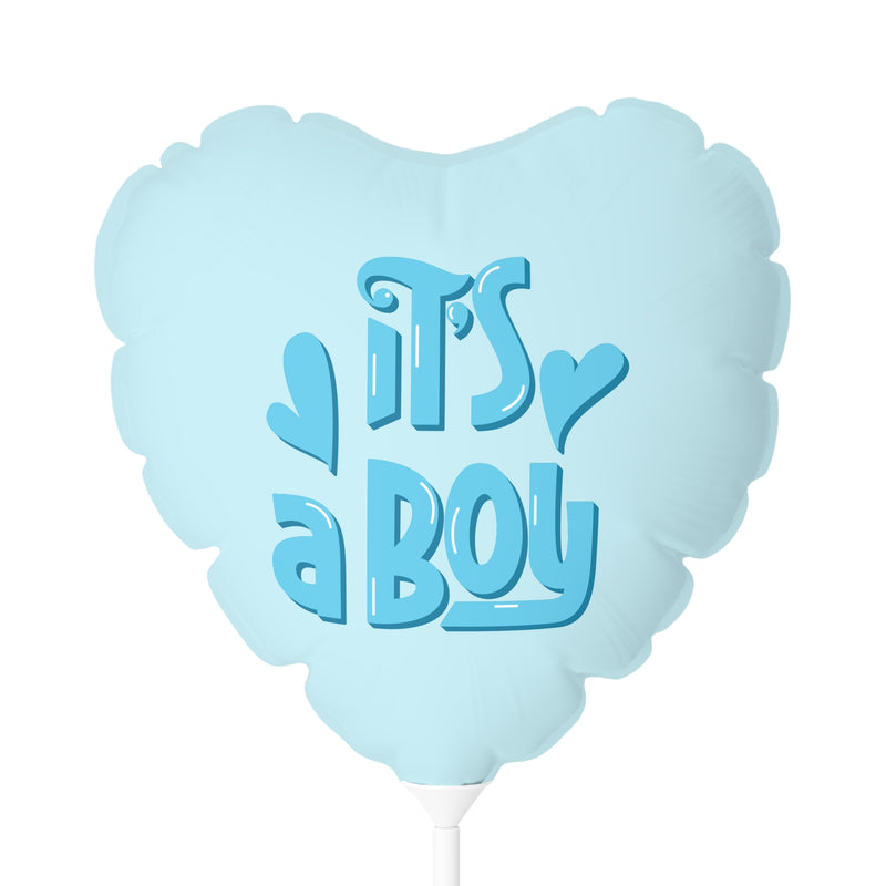 It's a Boy Heart Gender Reveal 11" Balloon