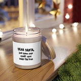 Dear Santa Humor Scented Candles, 9oz