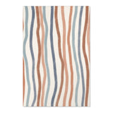 Denim Striped Area Rug