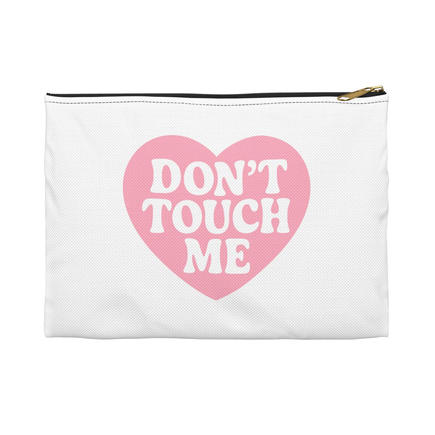 Don't Touch Me Heart Accessory Pouch