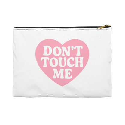 Don't Touch Me Heart Accessory Pouch