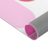 Pink Pillar Area Rug