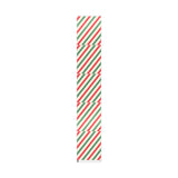 Red and Green Striped Wrapping Papers