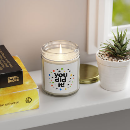 You Did It! Scented Candle (4oz & 9oz)