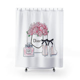 Luxury Fashion Bouquet Shower Curtain