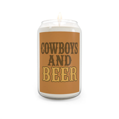 Cowboys and Beer Scented Candle (13.75 oz)