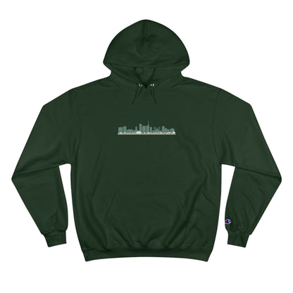 Lagos City Skyline Champion Hoodie