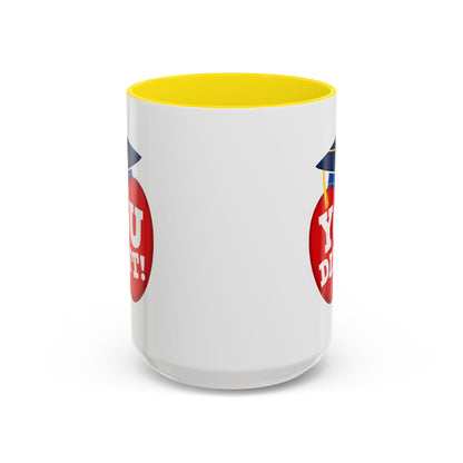 You Did It! Graduation Apple Accent Coffee Mug (11/15oz)