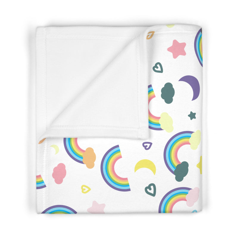 Happy Charms Soft Fleece Baby Blanket