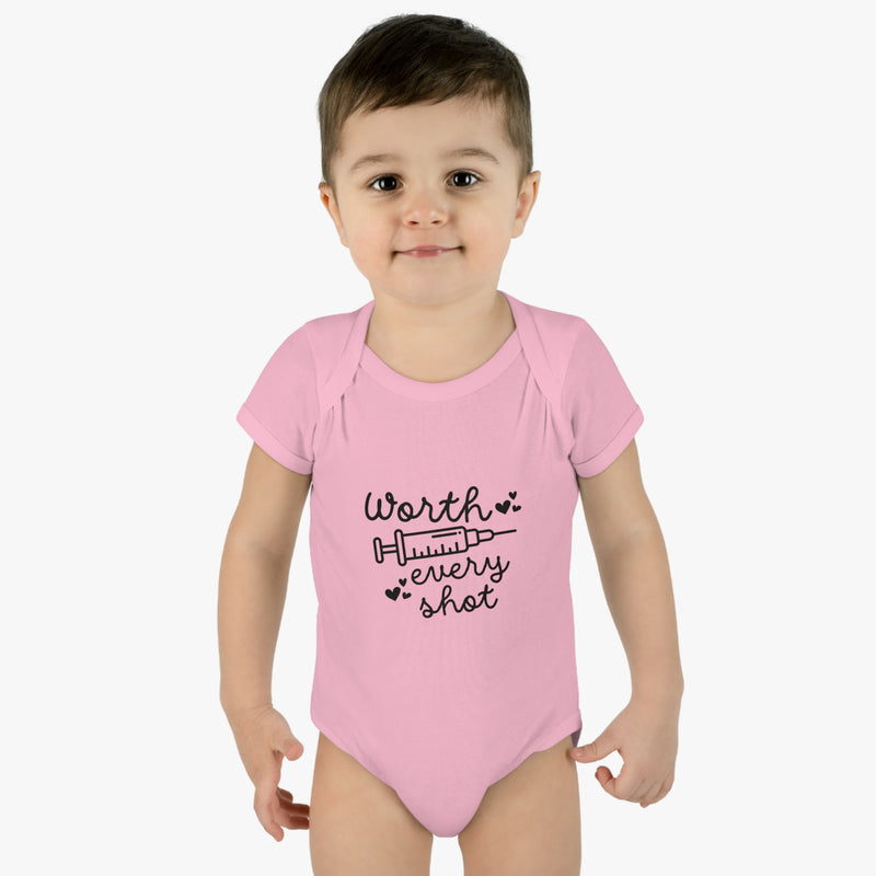 Worth Every Shot IVF Baby Bodysuit