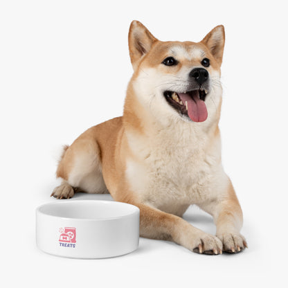 Pink Treats Pet Bowl