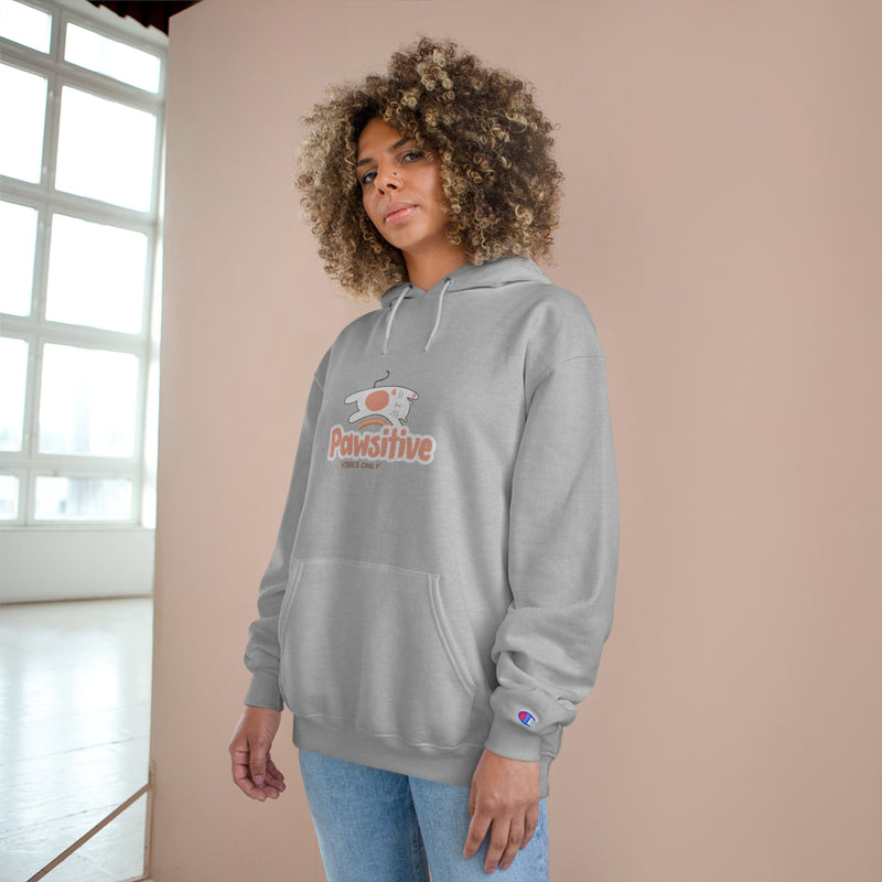 Pawsitive Vibes Only Champion Hoodie