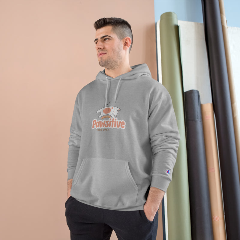 Pawsitive Vibes Only Champion Hoodie