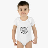 Worth Every Shot IVF Baby Bodysuit