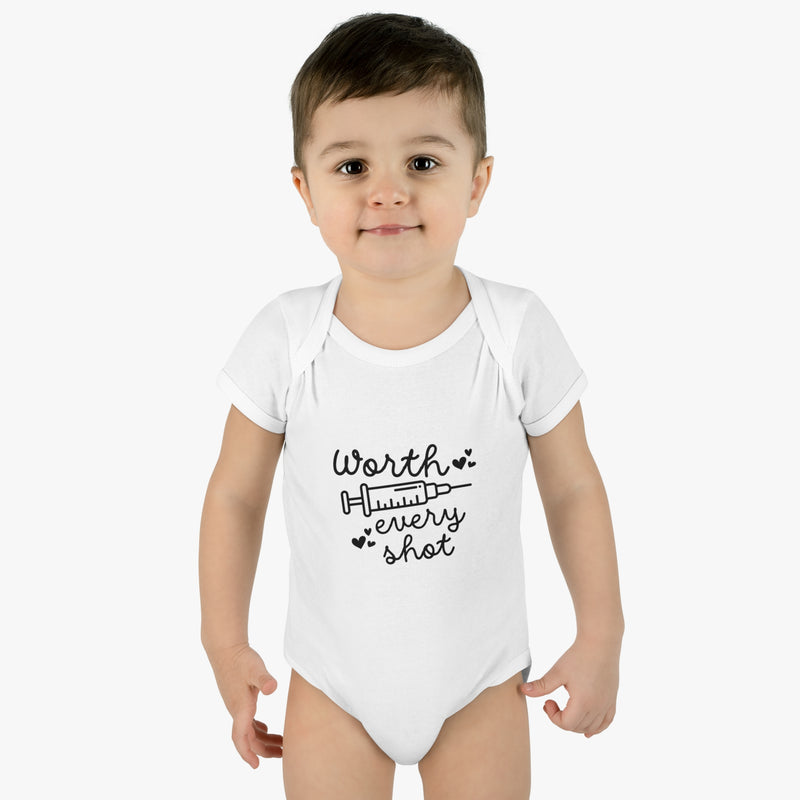 Worth Every Shot IVF Baby Bodysuit