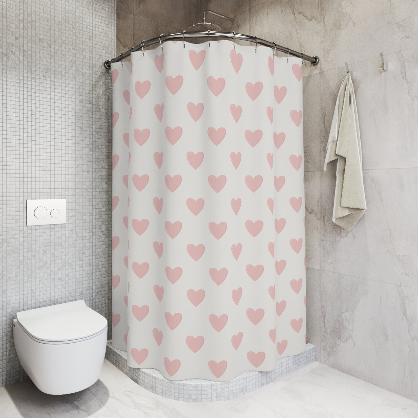 Sweet Heart Shower Curtain
