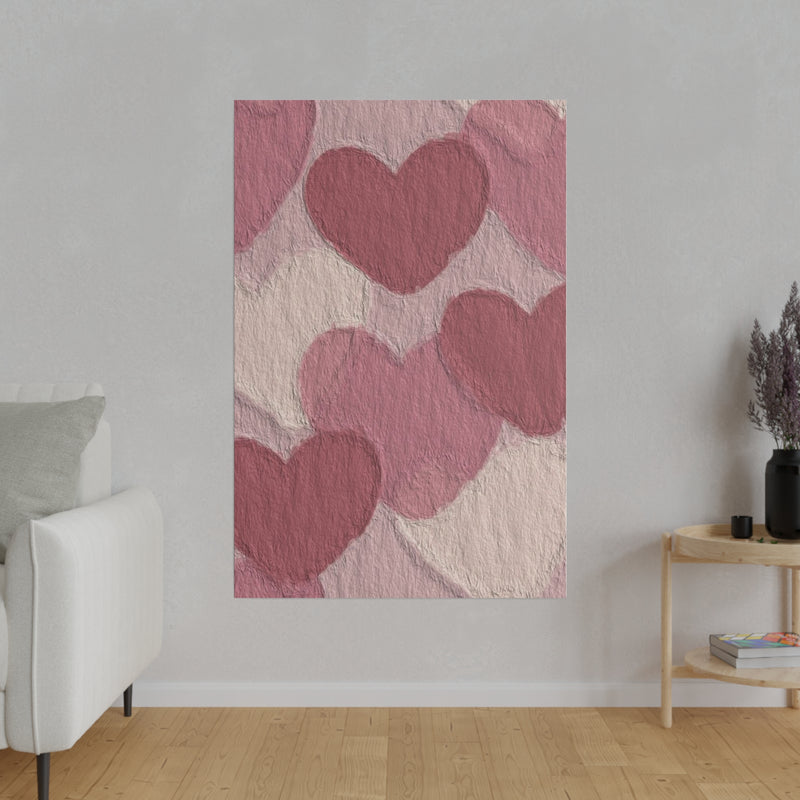 Love in the Air Matte Canvas, Stretched