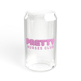 Pretty Nurse Club Sipper Glass