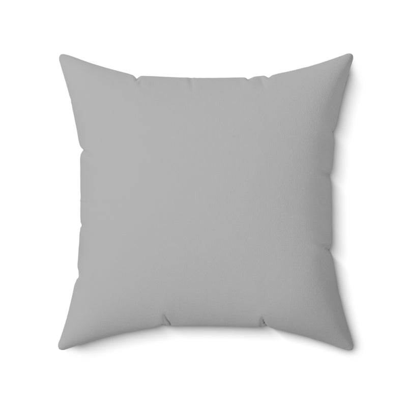 Merry and Bright Faux Suede Square Pillow