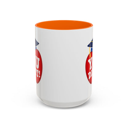 You Did It! Graduation Apple Accent Coffee Mug (11/15oz)