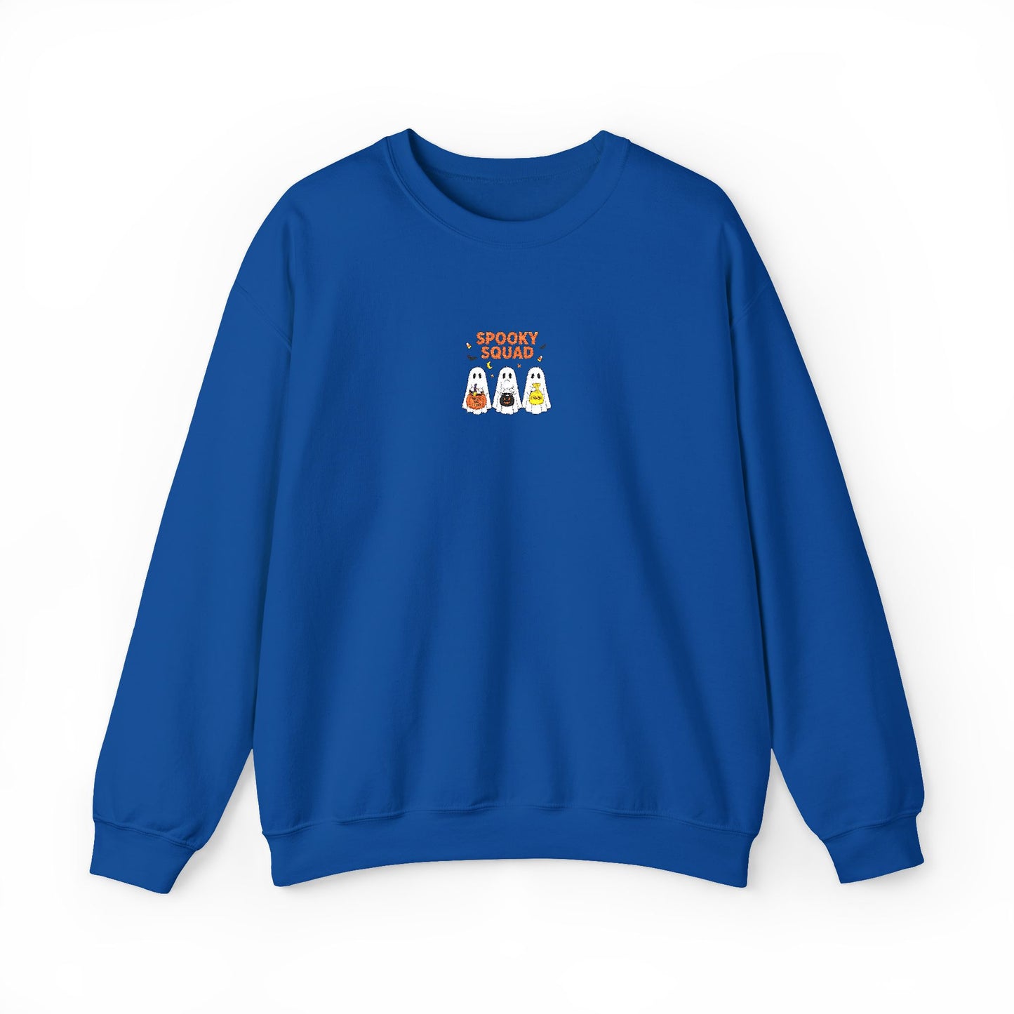 Spooky Squad Trick or Treat Embroidered Crewneck Sweatshirt