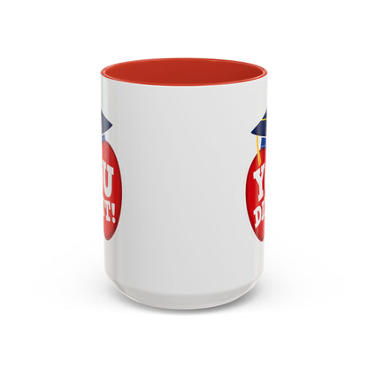 You Did It! Graduation Apple Accent Coffee Mug (11/15oz)