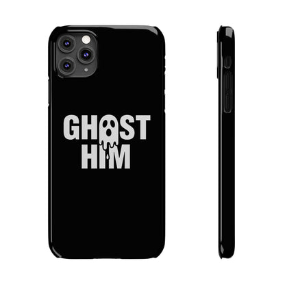 Ghost Him Slim iPhone Case