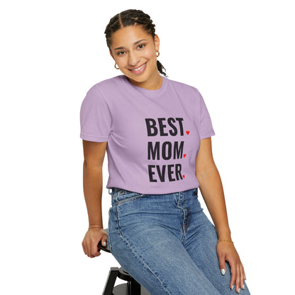 Best Mom Ever Hearts Oversized T-shirt