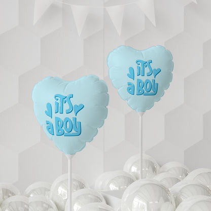 It's a Boy Heart Gender Reveal 11" Balloon