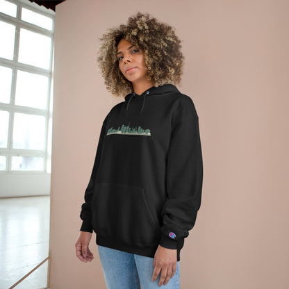 Lagos City Skyline Champion Hoodie
