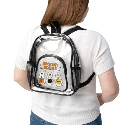 Clear Spooky Squad Trick or Treat Stadium Backpack
