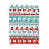 Christmas Flakes Velveteen Plush Blanket