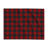 Red and Black Plaid Arctic Fleece Blanket