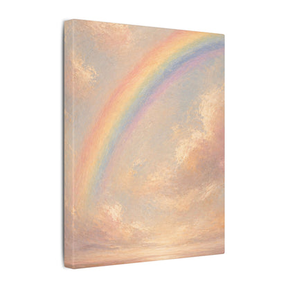 Rainbow Horizon Canvas Print — Matte Stretched Canvas