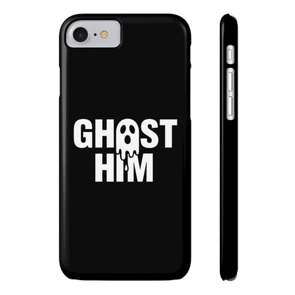 Ghost Him Slim iPhone Case