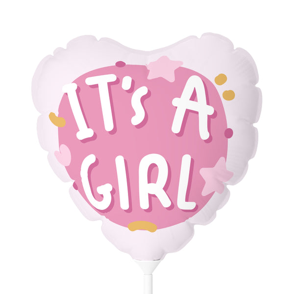 It's a Girl Star Gender Reveal 11" Balloon