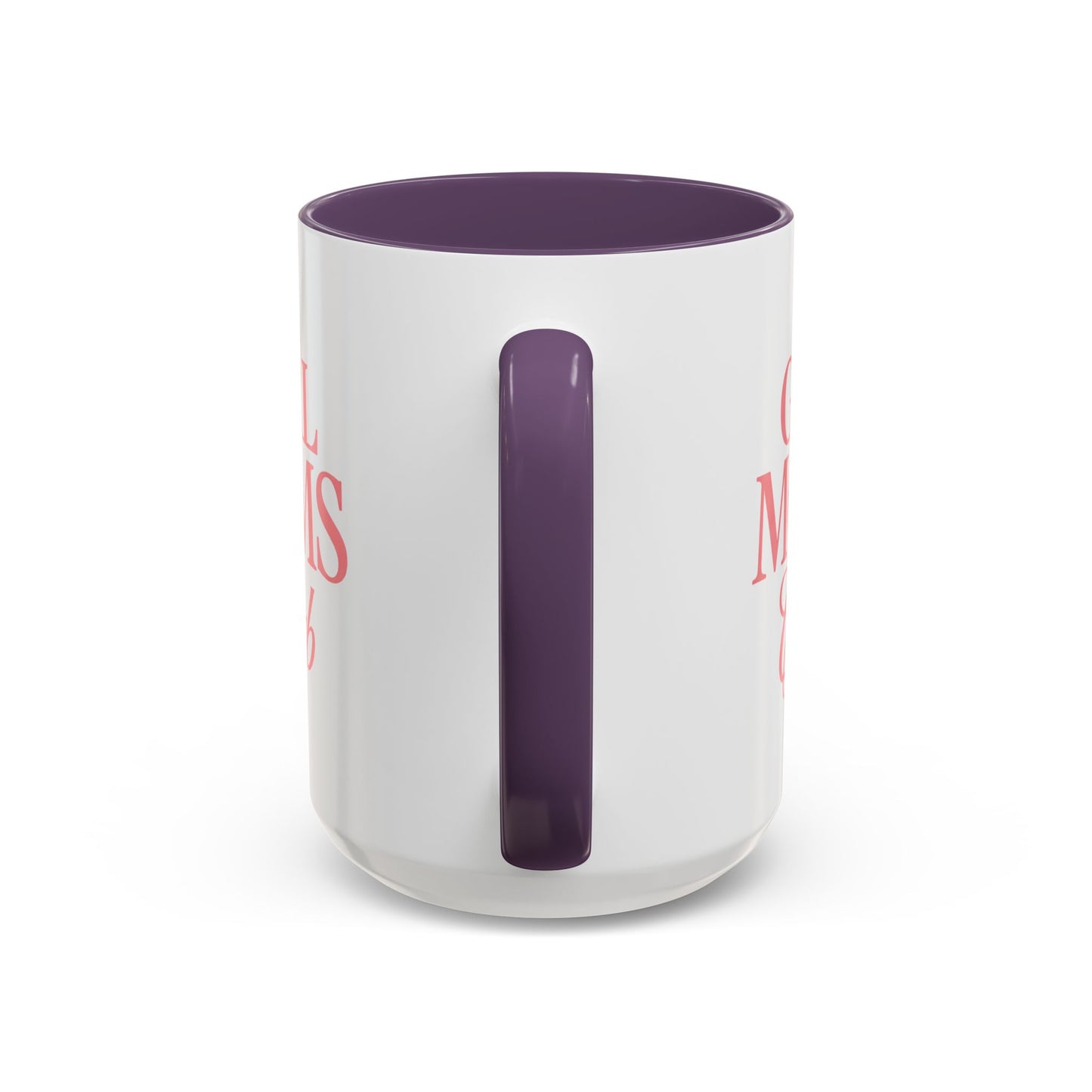 Girl Moms Club Accent Coffee Mug — 11/15oz