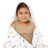 Lucky Sprinkles Youth Hooded Towel