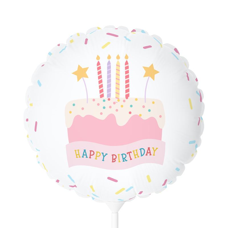 Happy Birthday Candles 11" Balloon