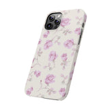 Lavender Rose Slim iPhone Case