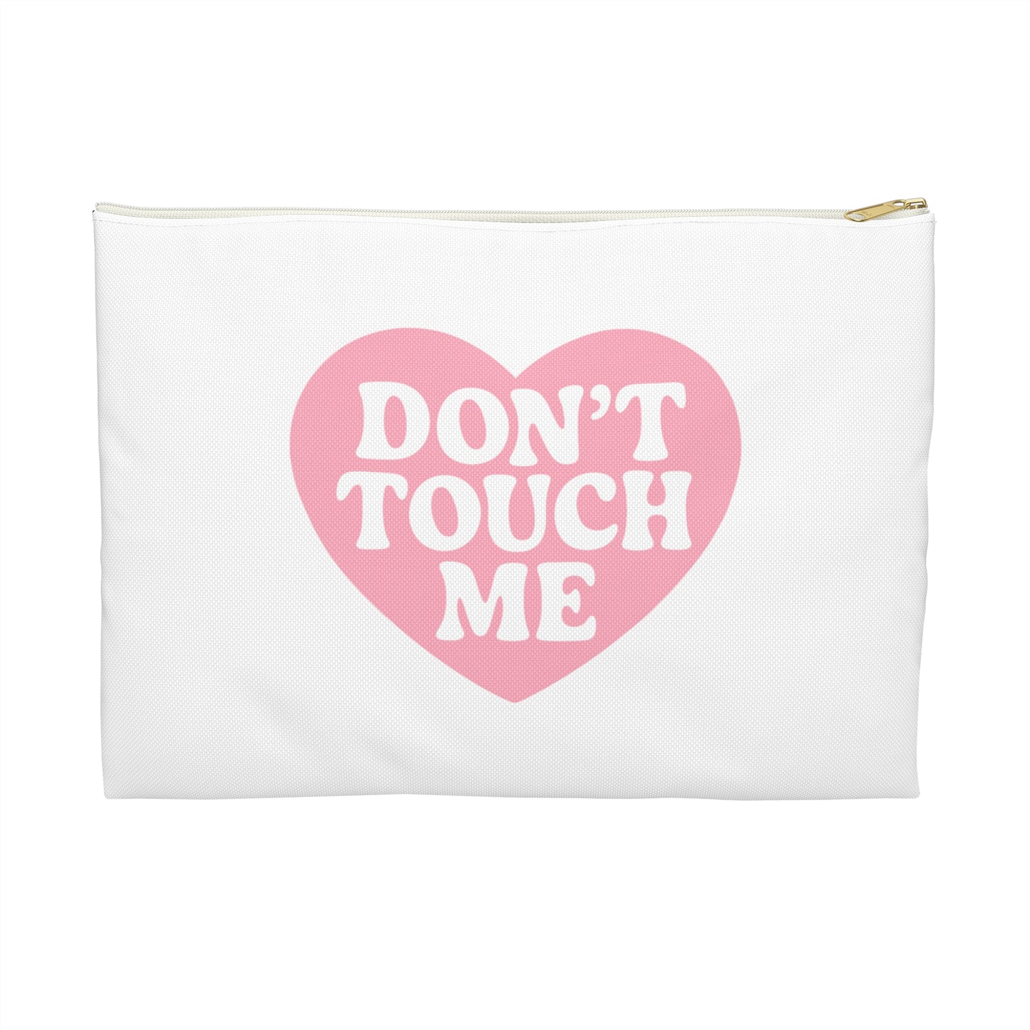 Don't Touch Me Heart Accessory Pouch