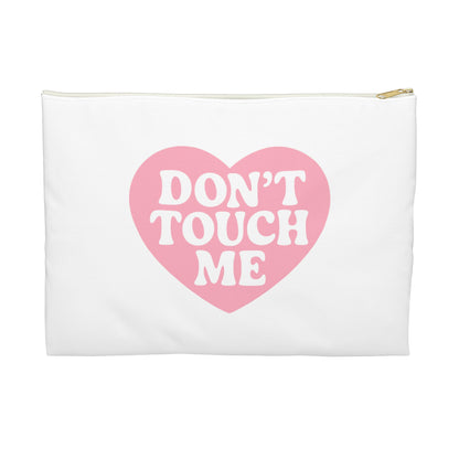 Don't Touch Me Heart Accessory Pouch