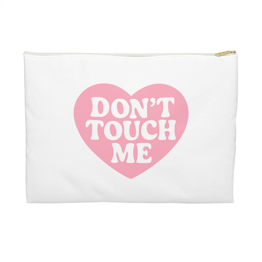 Don't Touch Me Heart Accessory Pouch
