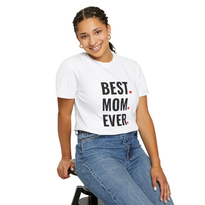 Best Mom Ever Hearts Oversized T-shirt