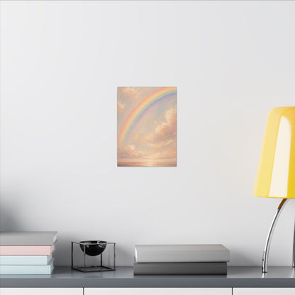 Rainbow Horizon Canvas Print — Matte Stretched Canvas