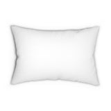 Home Sweet Home Spun Polyester Lumbar Pillow