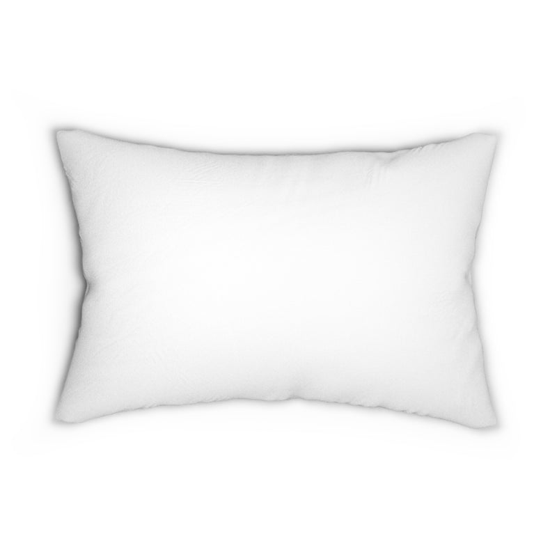 Home Sweet Home Spun Polyester Lumbar Pillow