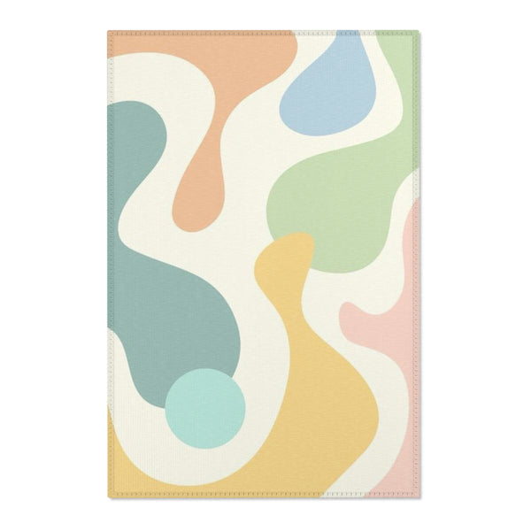 Pastel Groove Area Rug